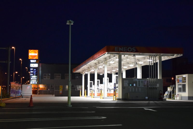 24時間営業している北海道のガソリンスタンド一覧