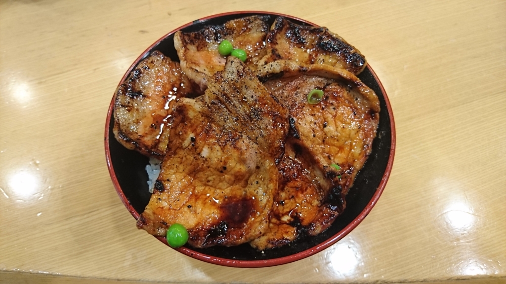 ぶたはげの「特盛豚丼」