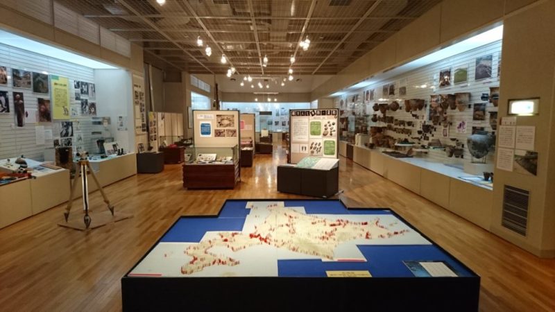 北海道埋蔵文化財センターにある展示室
