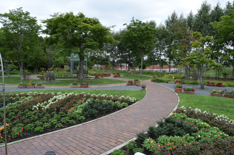 柳月スイートピアガーデン庭園