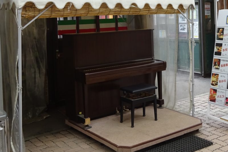 小樽サンモール一番街ストリートピアノ