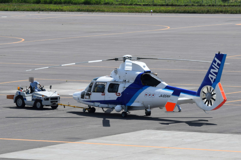 オールニッポンヘリコプター(ANH)のNHK取材用ヘリコプター「JA65NH」
