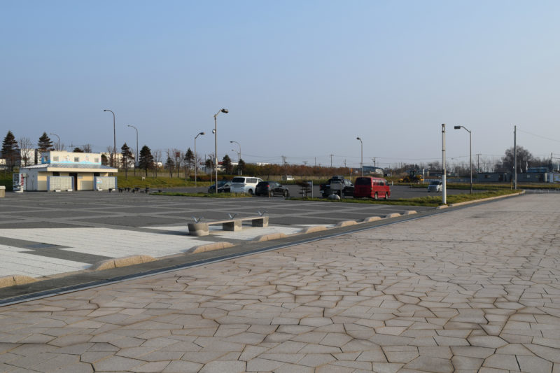 キラキラ公園東側の駐車場