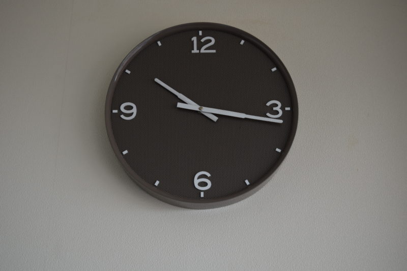 苫小牧市役所展望回廊時計