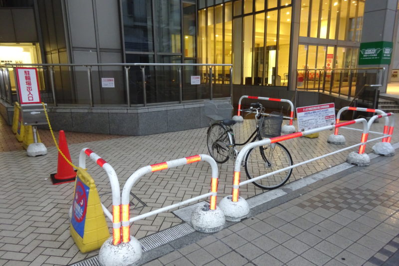 東急百貨店さっぽろ店 自転車専用駐輪場
